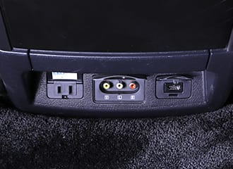 コンセント、HDMI、アナログ端子